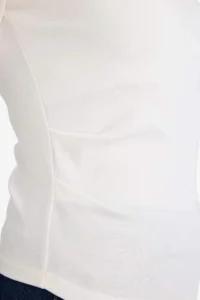 DeFacto slim Fit Rib T-Shirt - Image 3
