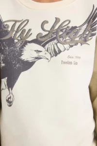 DeFacto Crew Neck Printed Soft Lined Sweatshirt Boy - Image 4