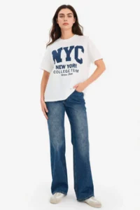 DeFacto Oversized Printed T-Shirt - Image 2