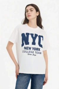 DeFacto Oversized Printed T-Shirt - Image 3