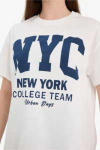 DeFacto Oversized Printed T-Shirt - Image 4