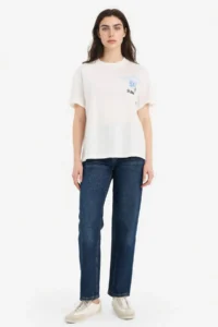 DeFacto Oversize Crew Neck Printed Short Sleeve T-Shirt - Image 2