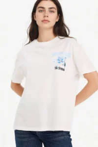 DeFacto Oversize Crew Neck Printed Short Sleeve T-Shirt - Image 3