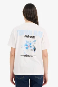 DeFacto Oversize Crew Neck Printed Short Sleeve T-Shirt - Image 6