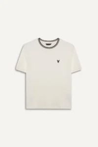 DeFacto Embroidered Ecru Boys' T-Shirt G6730A8/ER105