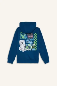 DeFacto Minecraft Hooded Sweatshirt Boy - Image 3