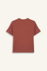DeFacto Oversize Crew Neck Appliqued Short Sleeve T-Shirt Boy - Image 3