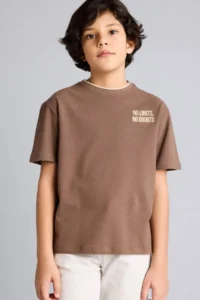 DeFacto New Regular Fit Crew Neck Printed Piqué Short Sleeve T-Shirt Boy