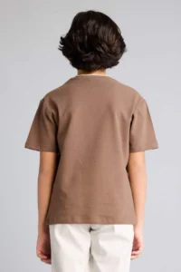 DeFacto New Regular Fit Crew Neck Printed Piqué Short Sleeve T-Shirt Boy - Image 5