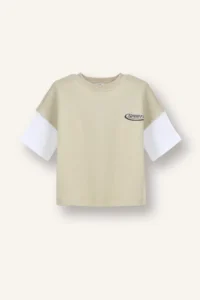 DeFacto Oversized Printed T-Shirt Baby Size