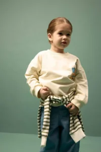 DeFacto Oversize Back Printed Sweatshirt Baby Boy - Image 2