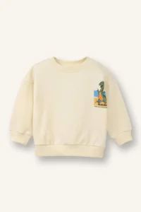 DeFacto Oversize Back Printed Sweatshirt Baby Boy - Image 4