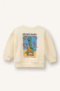 DeFacto Oversize Back Printed Sweatshirt Baby Boy - Image 6