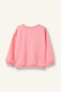DeFacto Oversized Printed Sweatshirt Baby Girl - Image 3