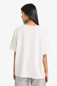 DeFacto Women T-shirt G8027AX/GR256 GREY MELANGE - Image 3