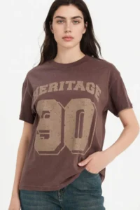 DeFacto Women T-shirt G8058AX/BN340 BROWN