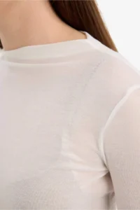 DeFacto Fitted Half Turtleneck T-Shirt - Image 4