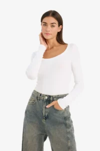 DeFacto slim Fit Ribbed Camisole T-Shirt - Image 3