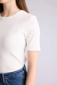 DeFacto slim Fit Basic Ribbed Camisole T-Shirt