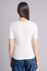 DeFacto slim Fit Basic Ribbed Camisole T-Shirt - Image 2