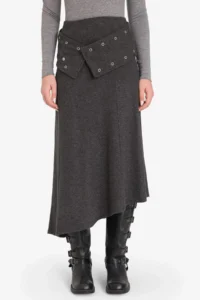 DeFacto A Cut Normal Waist Midi Skirt - Image 4