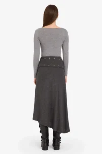 DeFacto A Cut Normal Waist Midi Skirt - Image 6