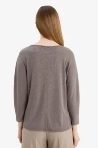 DeFacto Boat Neck Long Sleeve T-Shirt - Image 5