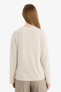 DeFacto Relax Fit Crew Neck Long Sleeve T-Shirt - Image 5