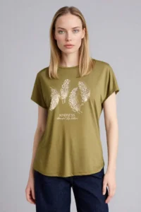DeFacto Printed Short Sleeve T-Shirt