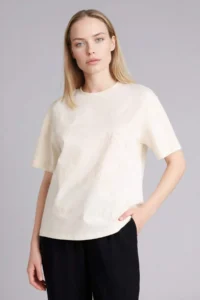 DeFacto Relax Fit Patterned Combed Cotton T-Shirt - Image 3