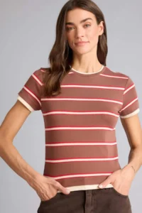 DeFacto Regular Fit Crew Neck Ribbed Short Sleeve T-Shirt