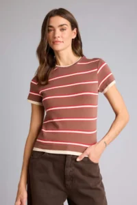 DeFacto Regular Fit Crew Neck Ribbed Short Sleeve T-Shirt - Image 3