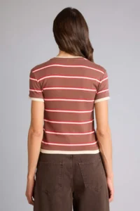 DeFacto Regular Fit Crew Neck Ribbed Short Sleeve T-Shirt - Image 5