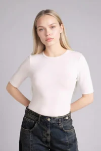 DeFacto Regular Fit Basic Premium T-Shirt
