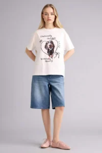 DeFacto Oversized Printed T-Shirt - Image 2