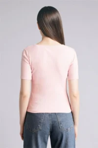 DeFacto 100% Cotton Slim Fit Ribbed Camisole T-Shirt - Image 5