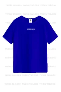 twins tailors Brooklyn Printed 3 Pack Unisex Saks Blue-Orange-Purple Kids T-Shirt/T-Shirt - Image 3