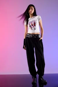 DeFacto Kpop - Demon Hunters Fitted Ribbed T-Shirt - Image 2