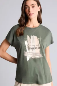 DeFacto Relax Fit Printed T-Shirt