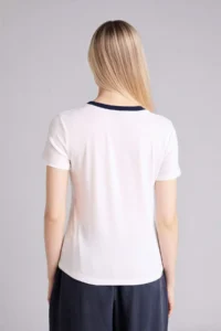 DeFacto Regular Fit Printed Rib T-Shirt - Image 5