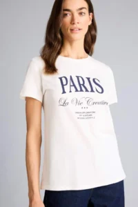 DeFacto Regular Fit Printed Combed Cotton T-Shirt