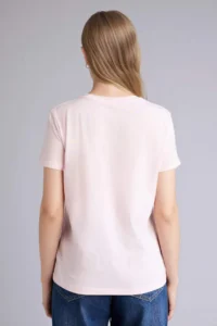 DeFacto Slogan Printed Penye Short Sleeve T-Shirt - Image 5