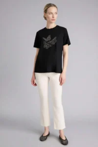 DeFacto Relax Fit Short Sleeve T-Shirt - Image 2
