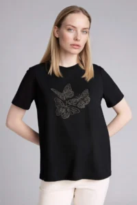 DeFacto Relax Fit Short Sleeve T-Shirt - Image 3