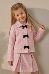 Minipodyum Girls' Skirt Bottom Top Set Eid 3 Sets - Image 3
