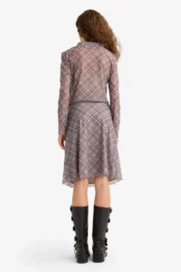 DeFacto A Form Checkered Normal Waist Tulle Midi Skirt - Image 7