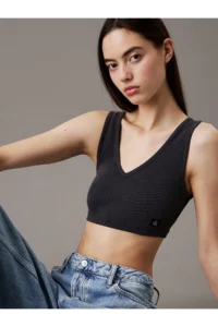 Calvin Klein Women Black Top - Image 3