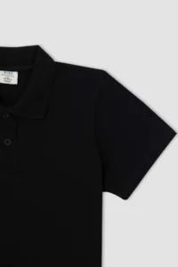 DeFacto Boys' Short Sleeve Polo Shirt T-Shirt - Image 2