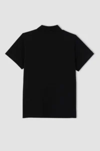 DeFacto Boys' Short Sleeve Polo Shirt T-Shirt - Image 3