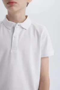 DeFacto White Boys' T-Shirt K1689A6/WT34 - Image 5
